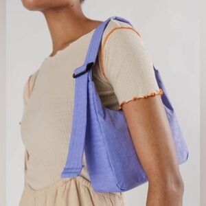 Baggu Mini Nylon Shoulder Bag in Bluebell